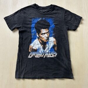 Bruno Mars Moonshine Jungle Tour Shirt Mens Small Black Concert Tee T-Shirt